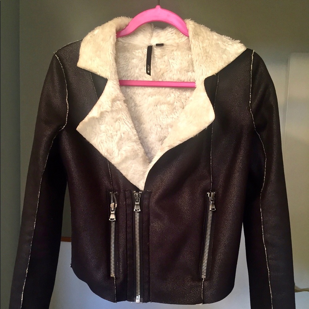 Joe’s leather jack